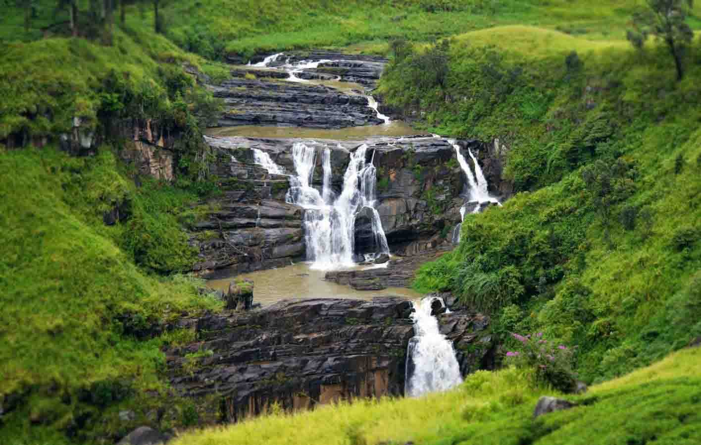 Scenic Waterfall